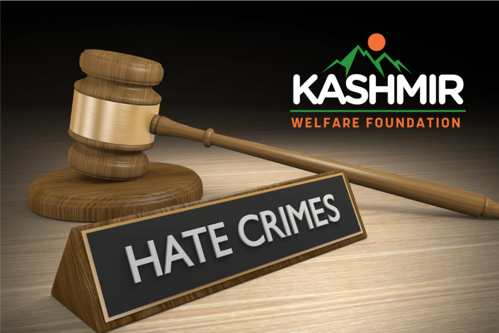 hate crime, islamaphobia, kashmir welfare foundation, kashmir welfare