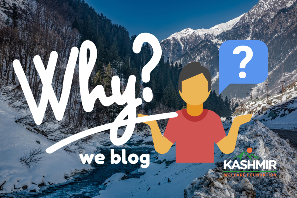 Why we blog about Kashmir