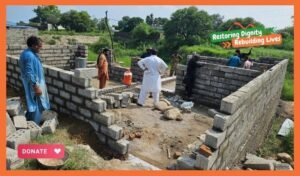 Housing building project in Samlotha Azad Kashmir. Kashmir Welfare Foundation is a UK-registered charity dedicated to Kashmir disaster relief, education support, healthcare projects, and orphan aid. Donate today to help alleviate poverty in Azad Kashmir and provide life-saving assistance. Kashmir charity, UK registered charity, Azad Kashmir aid, Kashmir disaster relief, Donate to Kashmir, Kashmir education support, Kashmir healthcare projects, Kashmir orphan support, Kashmir poverty alleviation, Kashmir emergency response, Kashmir community development, KORT, Kashmir Orphans relief trust, Orphans in Need, Islamic Relief, Penny Appeal