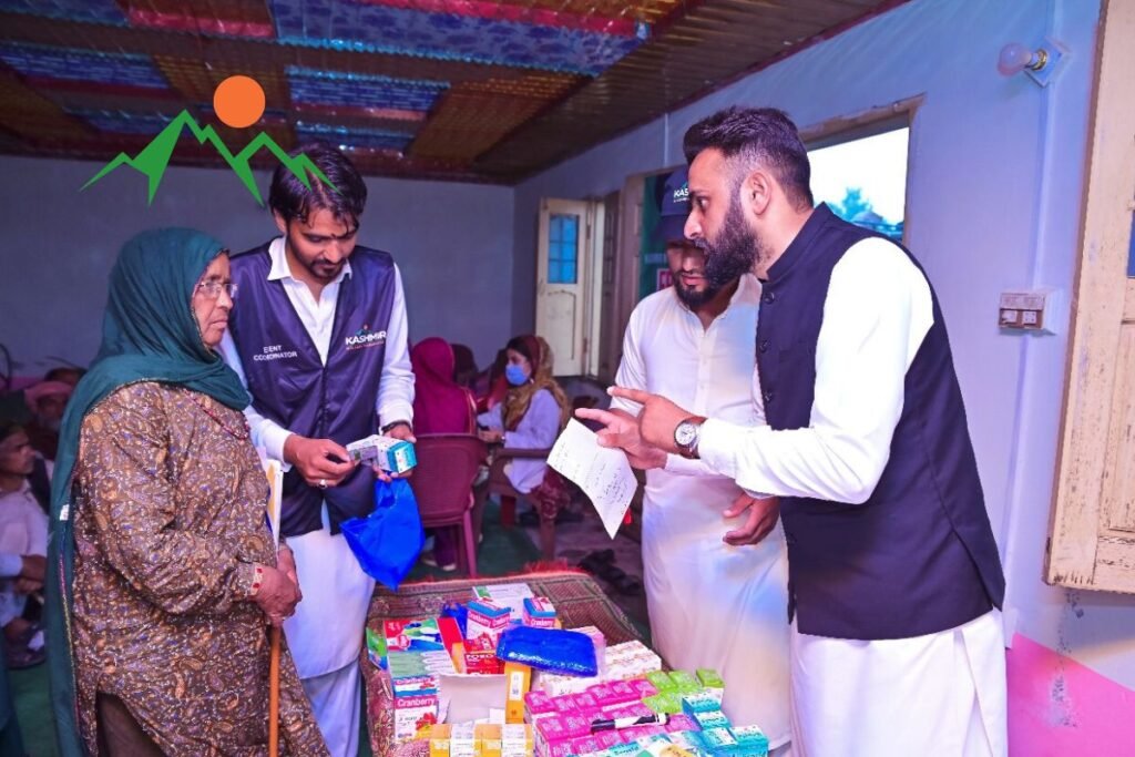 Doctors in Kashmir, with Kashmir Welfare Foundation