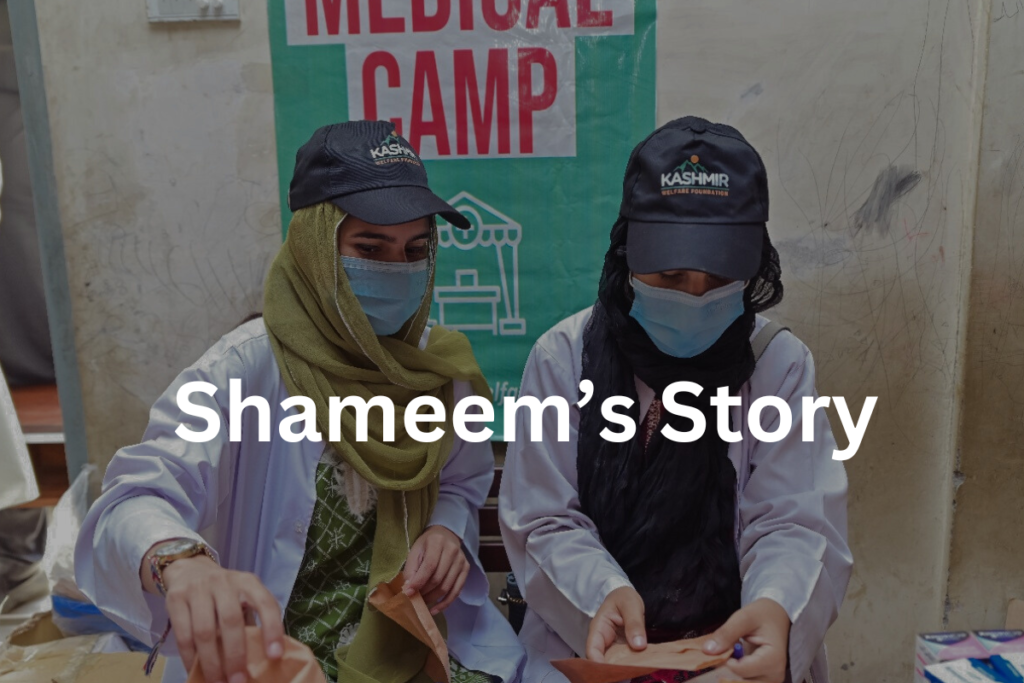 Shameems story kashmir welfare foundation